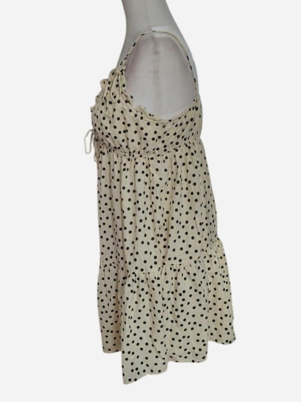 wild fable Cream Polka Dot Mini Dress - Picture 6 of 10